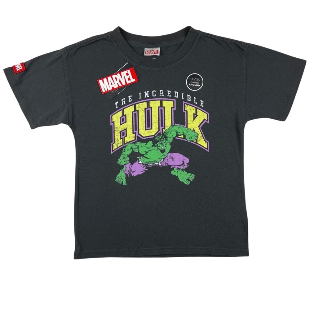Cotton On Kids Marvel The Hulk Short Sleeve Graphic T-shirt - Size 7